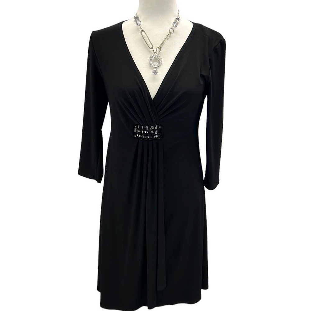 Boston Proper Beaded Waist Dress